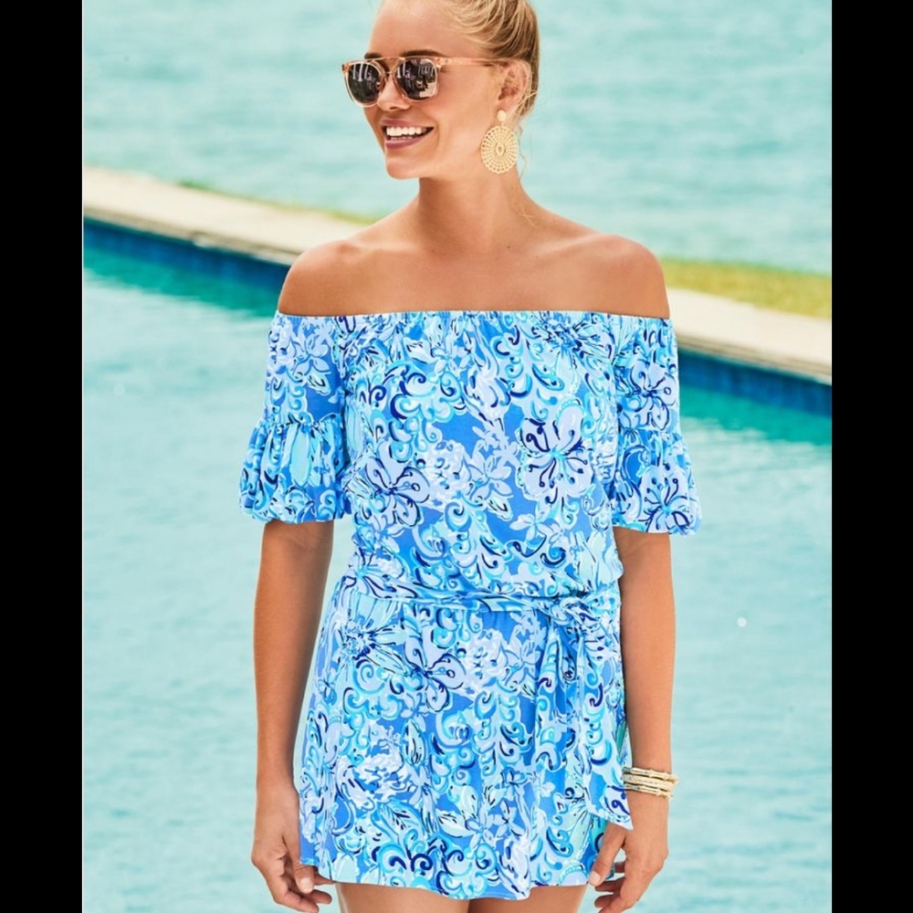 💙Lilly Pulitzer Samia Romper Dress XXS 💙